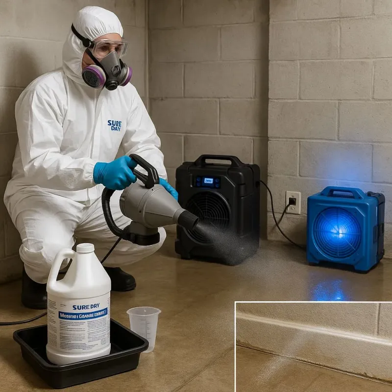 Sanitization and Odor Removal process in Glade Spring, VA