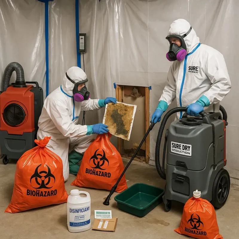 Contaminated Water Handling Protocols process in Glade Spring, VA