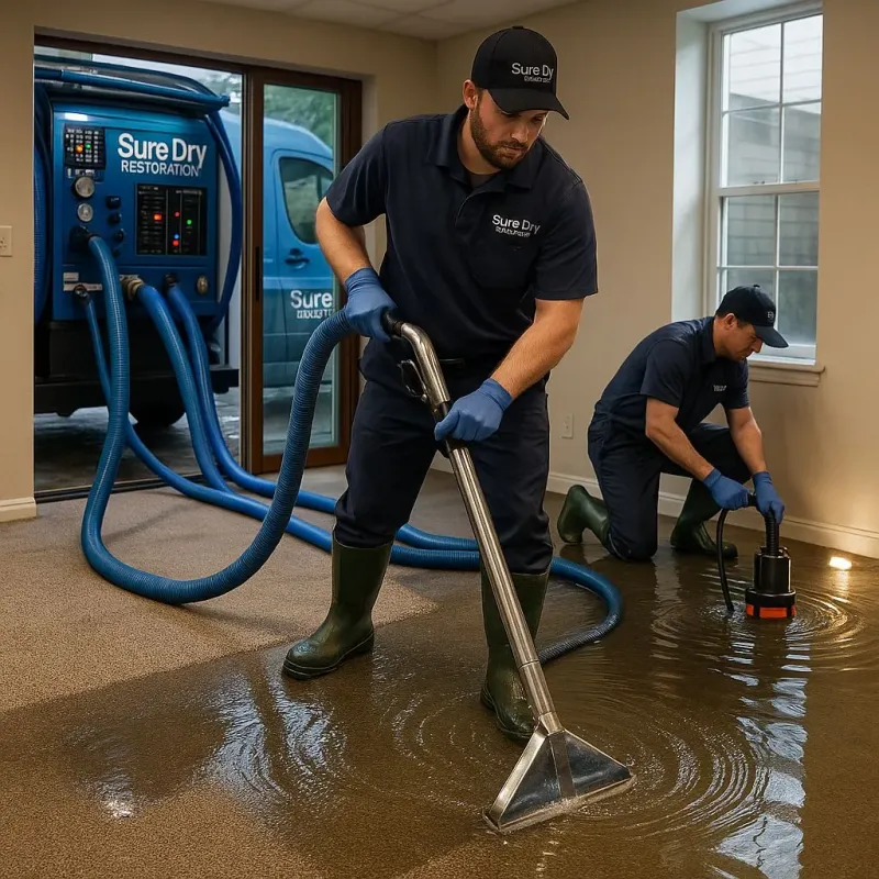 Water Extraction and Removal process in Glade Spring, VA